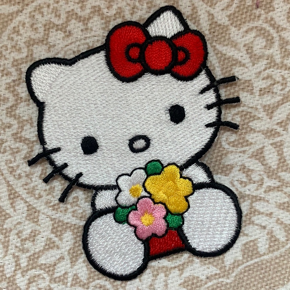 Hello Kitty Iron On Patch